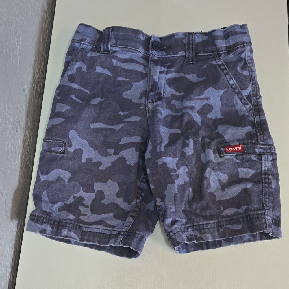 ^Levi's Blue Cargo Shorts